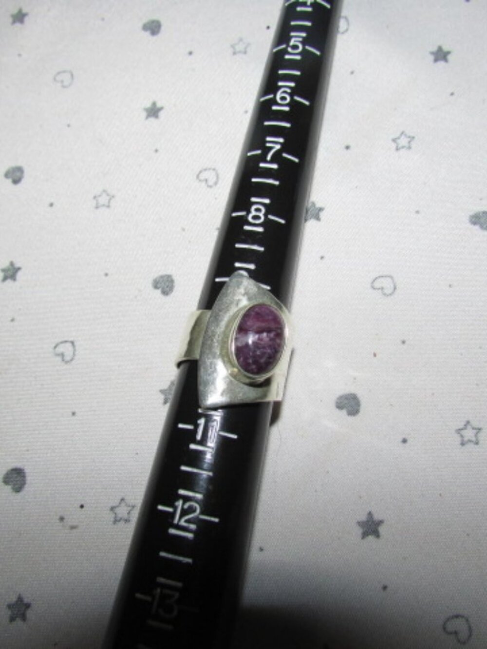 Gorgeous Chic Charoite Ring - Picture 4 of 6